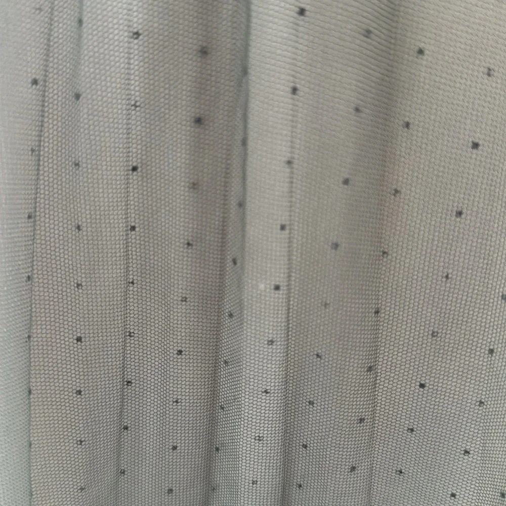 🐦‍⬛ H&M Tulle Swiss French Dot A-line midi Skirt size 12 - Picture 2 of 11